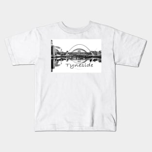 Tyneside  bridges Kids T-Shirt